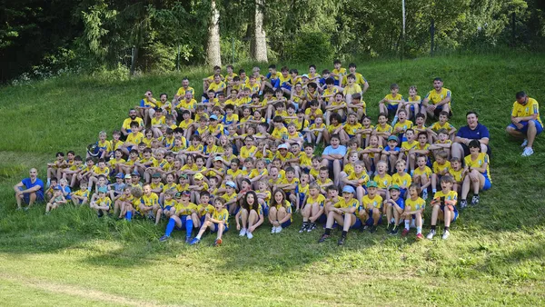 Der gesamte SC Mauerbach beim Sommerfest 2025