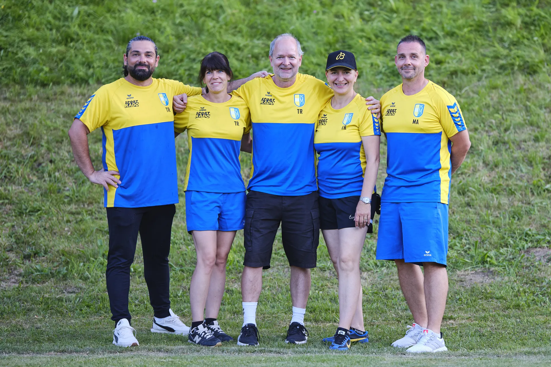 Der Fünfer-Vorstand des SC Mauerbach