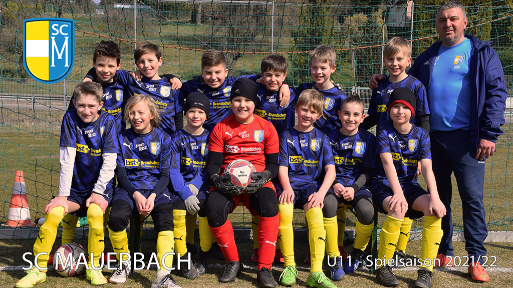 Das Team der U11 2021/22